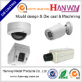 Hanway OEM piezas de fabricantes de carcasa de cámara cctv de fundición a presión de aluminio de China